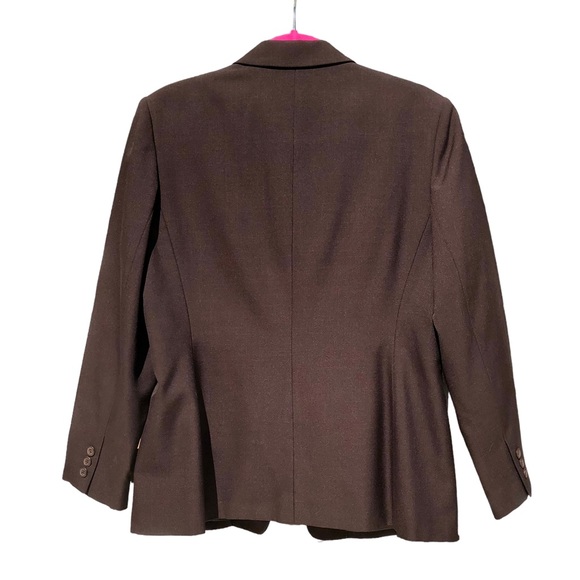 * Worthington Brown Business Jacket (14P) & Pant (8) 2-pc *Suit - Picture 4 of 5